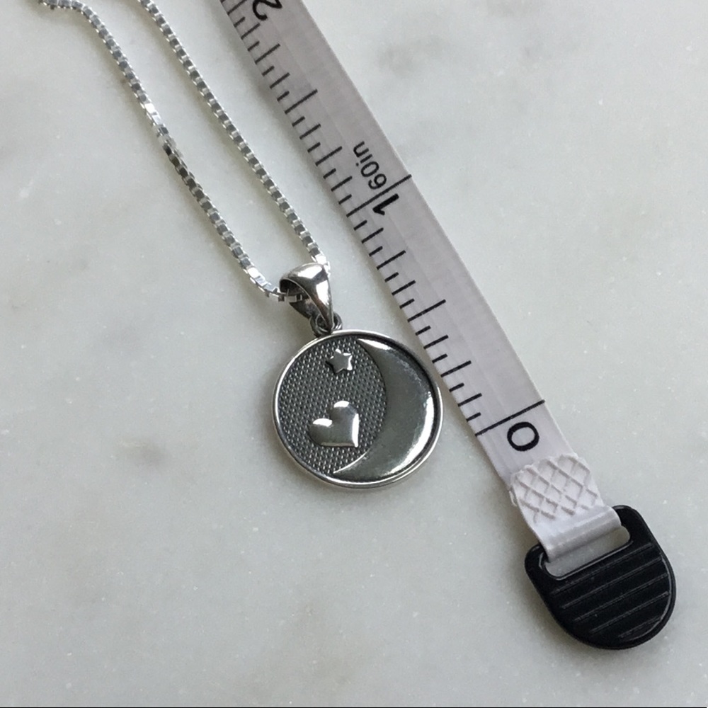 Sterling Silver I Love You... Necklace - Picture 9 of 16